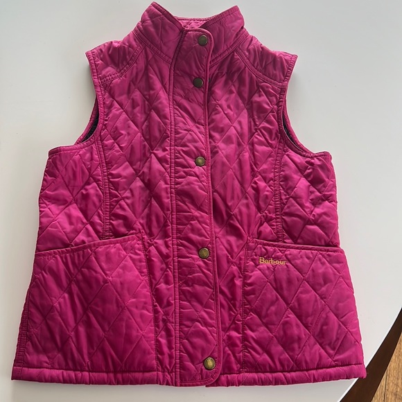 Barbour Jackets & Coats Hot Pink Barbour Vest Light Weight Poshmark